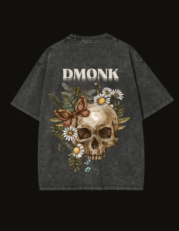 Streetwear/skull T-shirt – Dmonkclothing