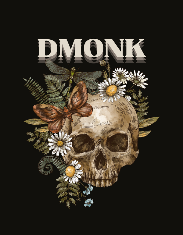 Streetwear/skull T-shirt